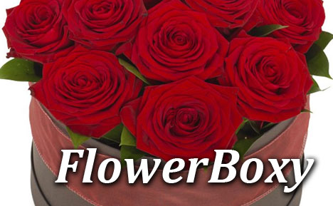 Kwiatowe pudełka - flower box - wyślij pocztą lub kurierem z dostawą do domu w Gniewkowie