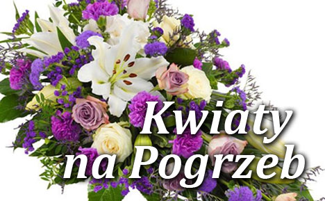 Kwiaty na pogrzeb online wiązanki wieńce kondolencyjne z dostawą na cmentarz Miłosław